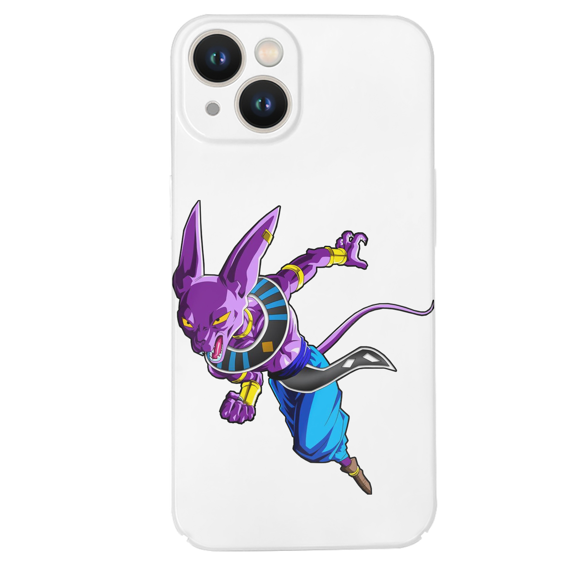 （画像用） ドラゴンボール ビルス 破壊神ビルス DRAGON BALL Beerus Birusu 【iPhone 14シリーズ対応】ハードケース
